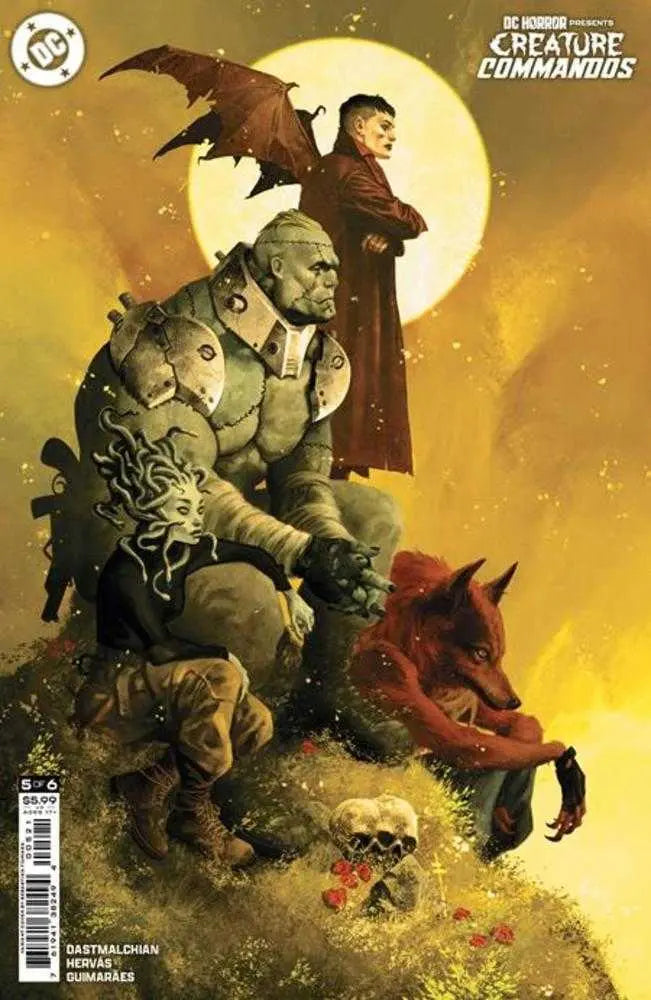 DC Horror Presents Creature Commandos #5 (Of 6) Cover B Sebastian Fiumara Card Stock Variant (Mature) DC Comics