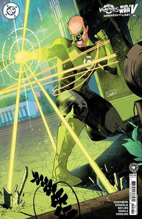 DC vs Vampires World War V Darkness And Light #1 (One Shot) Cover C Edwin Galmon Connecting Card Stock Variant DC Comics