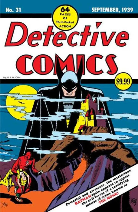 Detective Comics #31 Facsimile Edition Cover B Bob Kane Foil Variant DC Comics