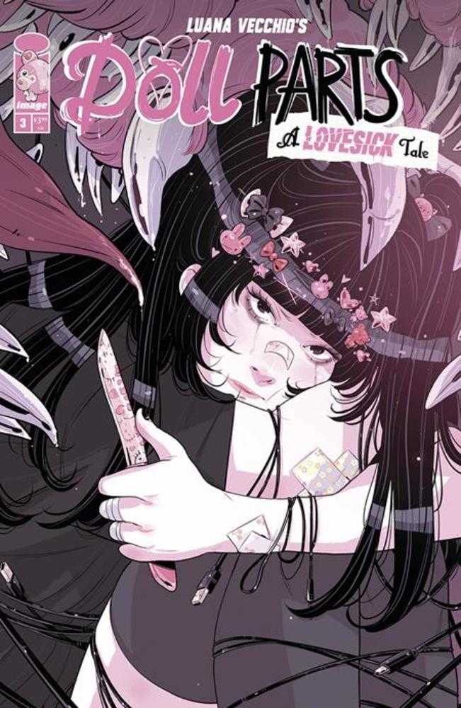 Doll Parts A Lovesick Tale #3 (Of 4) Cover B Luana Vecchio Knife Variant (Mature) Image Comics