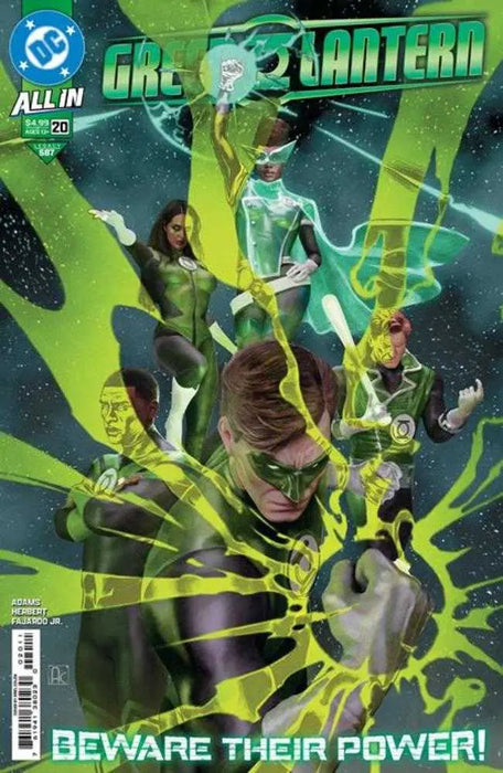 Green Lantern #20 Cover A Ariel Colon DC Comics