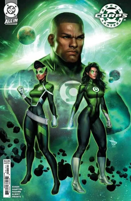 Green Lantern Corps #1 Cover B Dave Wilkins Card Stock Variant DC Comics