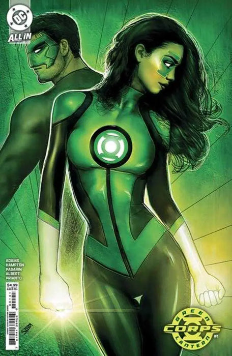 Green Lantern Corps #1 Cover D Nathan Szerdy Card Stock Variant DC Comics