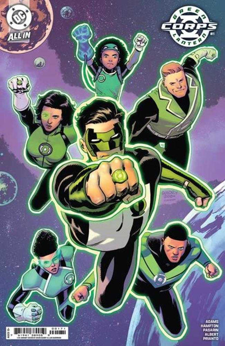 Green Lantern Corps #1 Cover G 1 in 25 Gavin Guidry Card Stock Variant DC Comics