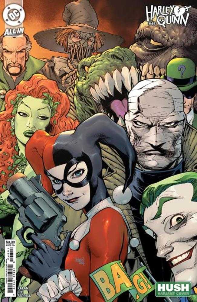 Harley Quinn #48 Cover D Gleb Melnikov Hush Card Stock Variant DC Comics