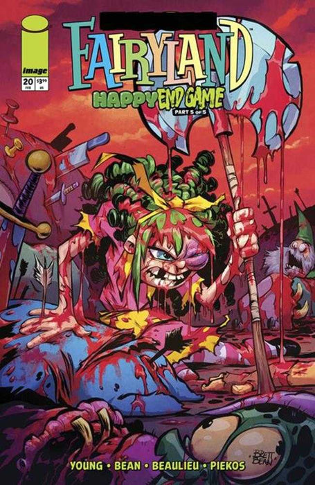 I Hate Fairyland (2022) #20 Cover B Brett Bean F*Ck (Uncensored) Fairyland Variant (Mature) Image Comics