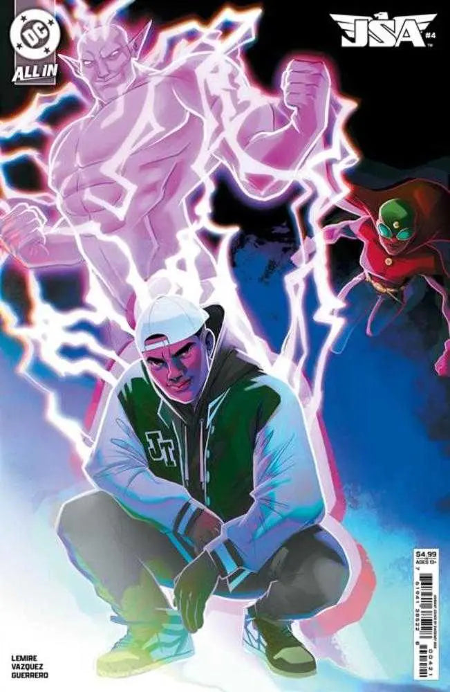 JSA #4 Cover B Sweeney Boo Card Stock Variant DC Comics