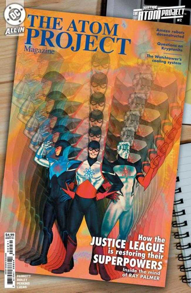Justice League The Atom Project #2 (Of 6) Cover C Kevin Wada Card Stock Variant DC Comics