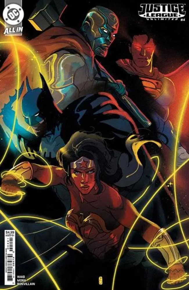Justice League Unlimited #4 Cover B Christian Ward Card Stock Variant DC Comics