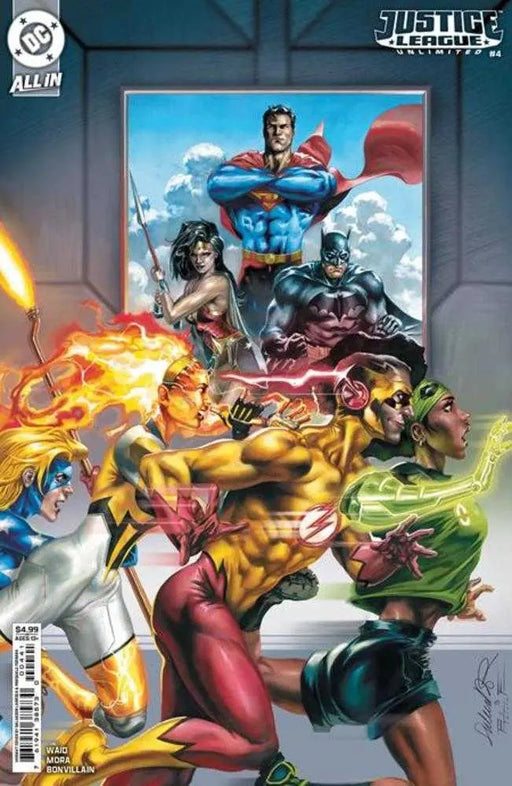 Justice League Unlimited #4 Cover D Salvador Larroca Card Stock Variant DC Comics