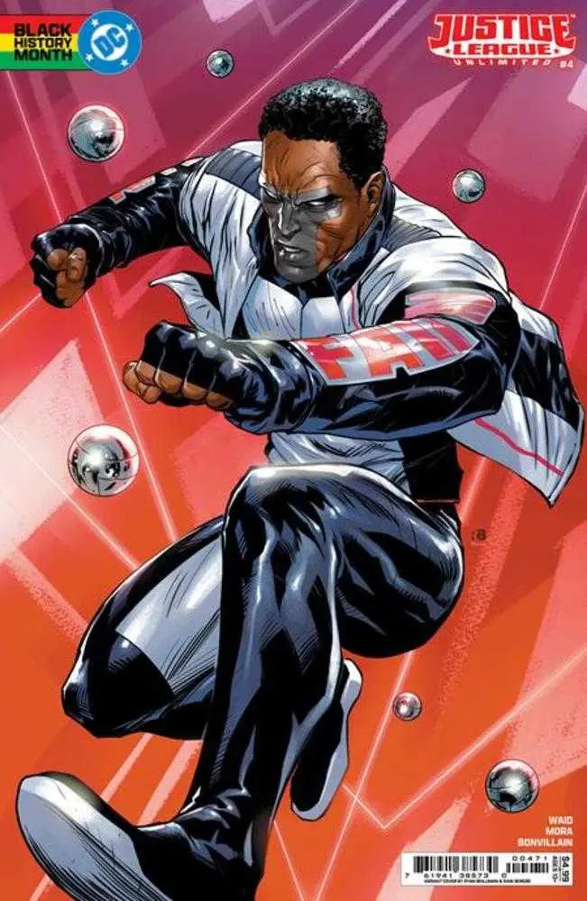 Justice League Unlimited #4 Cover E Ryan Benjamin Black History Month Card Stock Variant DC Comics