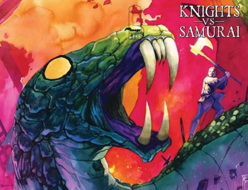 Knights vs Samurai #6 Cover A Fede Mele Wraparound Image Comics