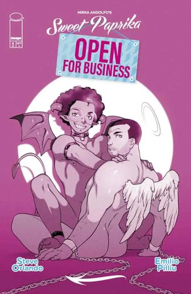 Mirka Andolfos Sweet Paprika Open For Business #4 (Of 5) Cover E Emilio Pilliu Hot Cover Polybagged Variant (Mature) Image Comics