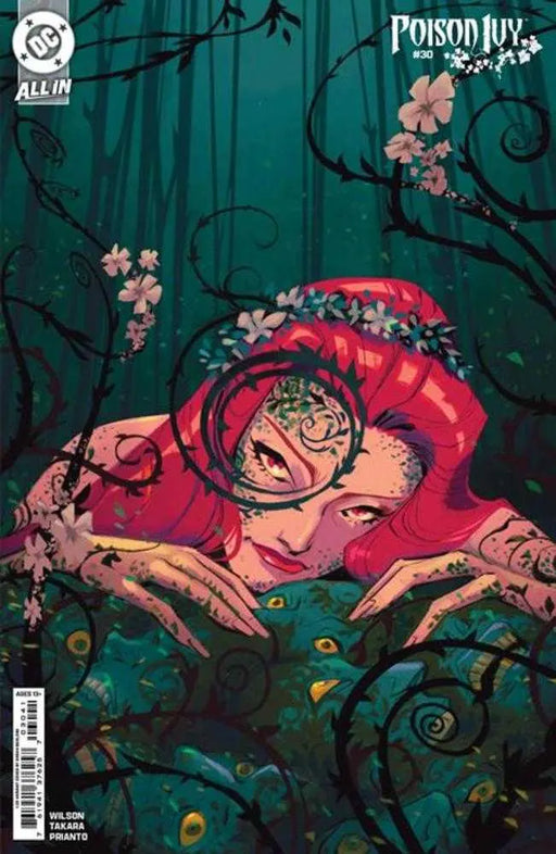 Poison Ivy #30 Cover F 1 in 25 Sarah Baslaim Card Stock Variant DC Comics