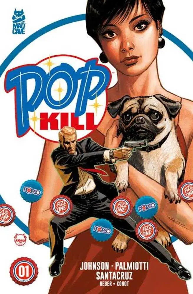 Pop Kill #1 (Of 4) Cover A Dave Johnson (Mature) Mad Cave Studios