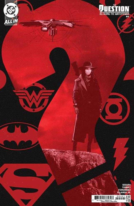Question All Along The Watchtower #4 (Of 6) Cover B Jorge Fornes Card Stock Variant DC Comics