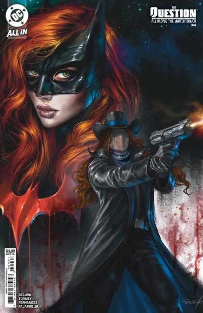 Question All Along The Watchtower #4 (Of 6) Cover C Lucio Parrillo Card Stock Variant DC Comics