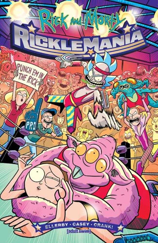 Rick And Morty Ricklemania #1 (Of 4) Cover A Marc Ellerby Oni Press