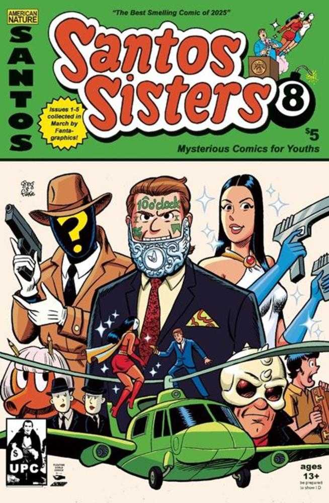Santos Sisters #8 Cover A Greg & Fake Floating World Comics