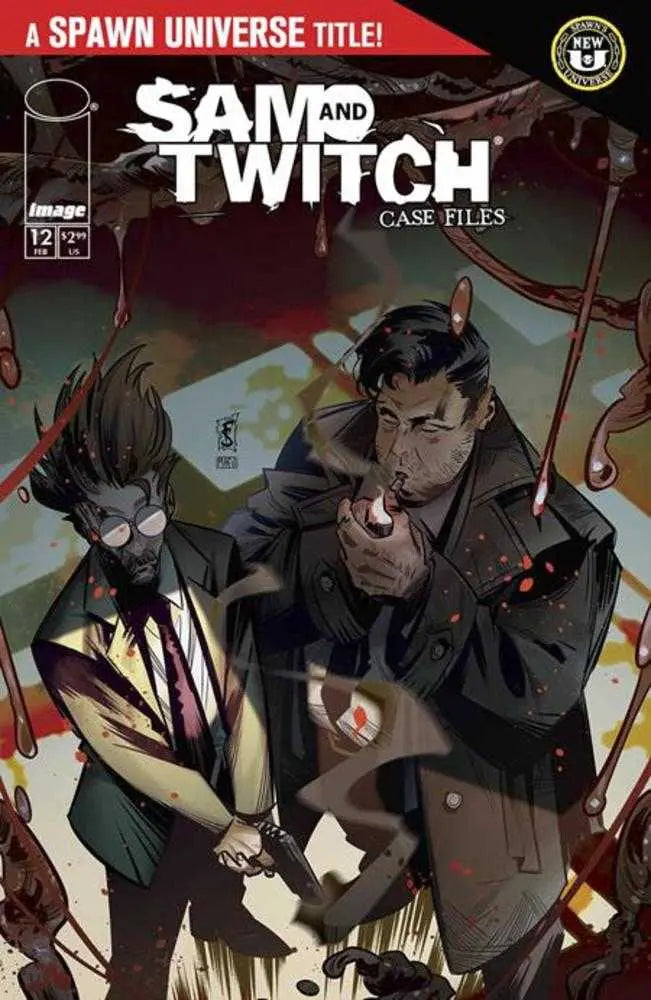Spawn Sam And Twitch Case Files #12 Cover A Federico Sabbatini Image Comics