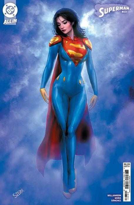 Superman #23 Cover B Nathan Szerdy Card Stock Variant DC Comics