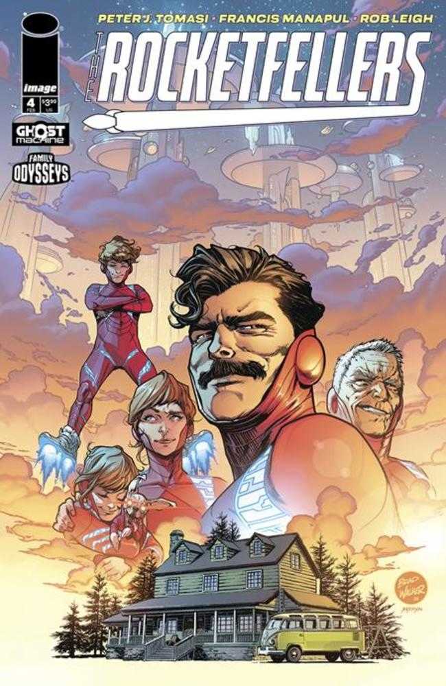 Rocketfellers #4 Cover B Brad Walker & Brad Anderson Variant Image Comics