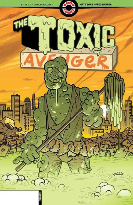 Toxic Avenger #5 (Of 5) Cover C 5 Copy Variant Edition Cannon (Mature) Ahoy Comics