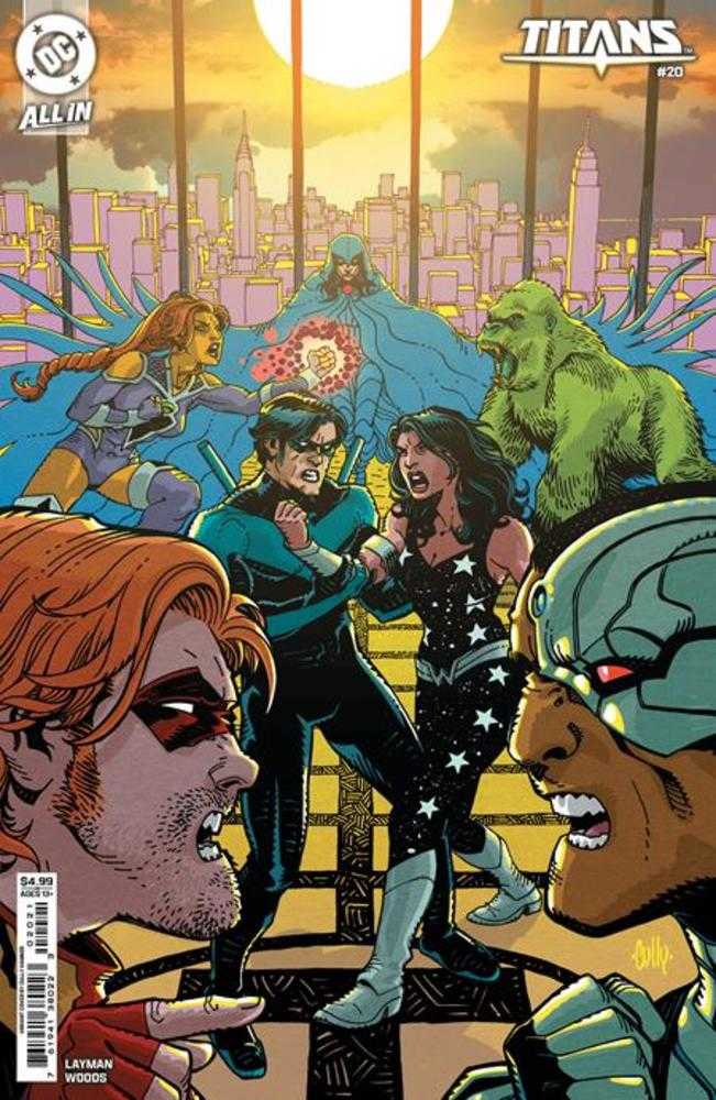 Titans #20 Cover B Cully Hamner Card Stock Variant DC Comics