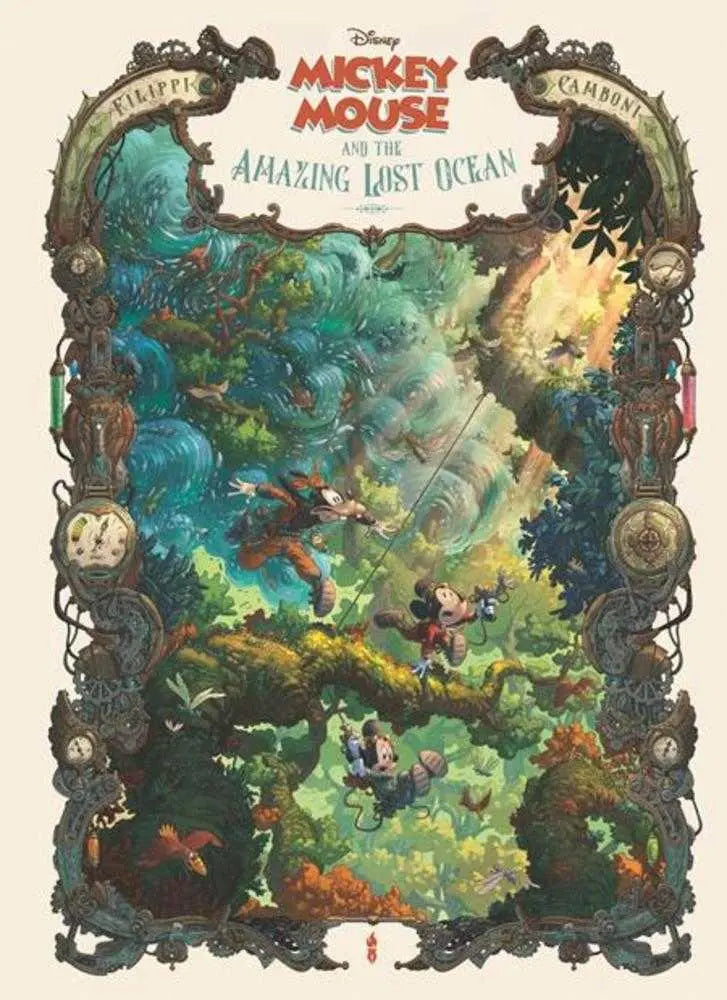 Walt Disneys Mickey Mouse And The Amazing Lost Ocean Hardcover Fantagraphics Books