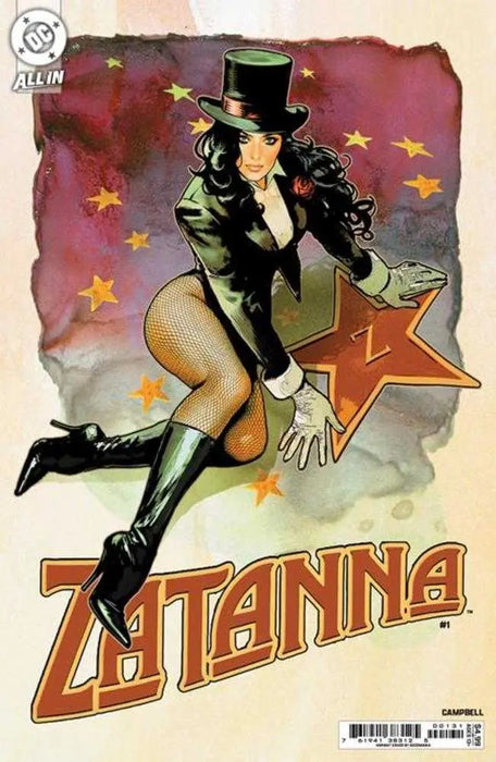 Zatanna #1 (Of 6) Cover C Sozomaika Card Stock Variant DC Comics