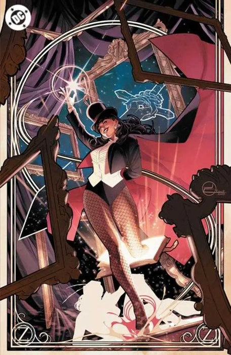 Zatanna #1 (Of 6) Cover J 1 in 50 Jamal Campbell Frames Card Stock Variant DC Comics
