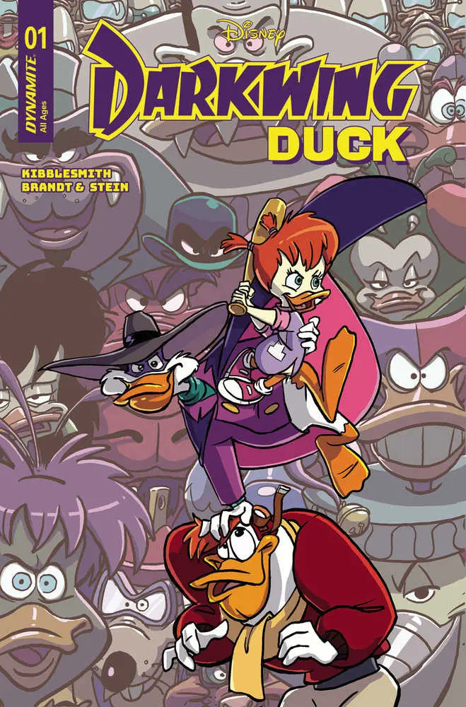 Darkwing Duck #1 Cover F Stones Foil Dynamite Entertainment