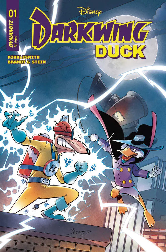 Darkwing Duck #1 Cover K 10 Copy Variant Edition Bagley Foil Dynamite Entertainment