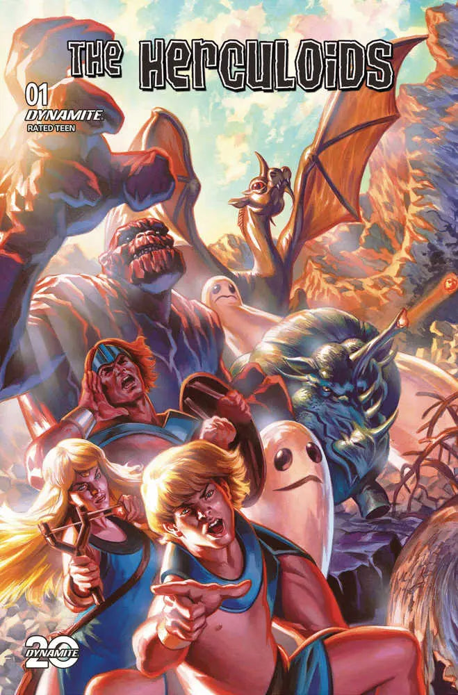 Herculoids #1 Cover D Massafara Dynamite Entertainment