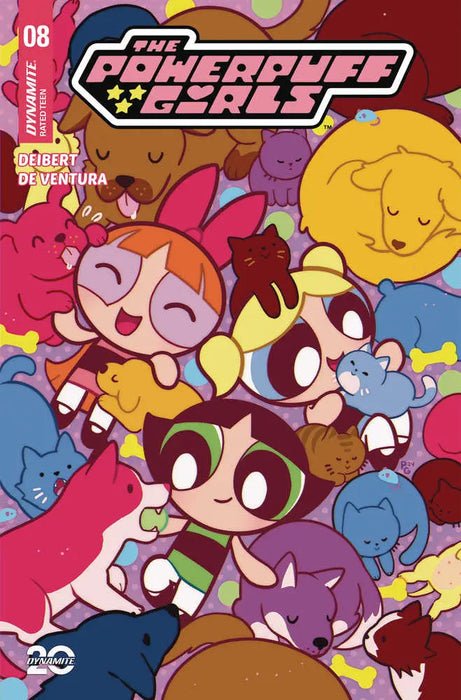 Powerpuff Girls #8 Cover A Ganucheau Dynamite Entertainment