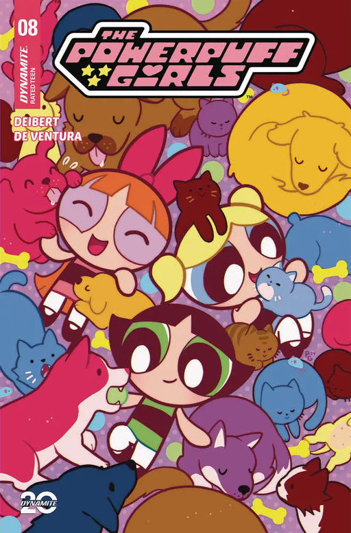 Powerpuff Girls #8 Cover A Ganucheau Dynamite Entertainment