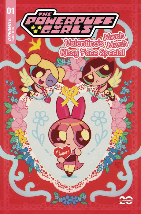 Powerpuff Girls Valentines Kissy Face Sp #1 Cover A Ganucheau Dynamite Entertainment