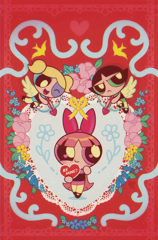 Powerpuff Girls Valentines Kissy Face Sp #1 Cover F 20 Copy In Dynamite Entertainment