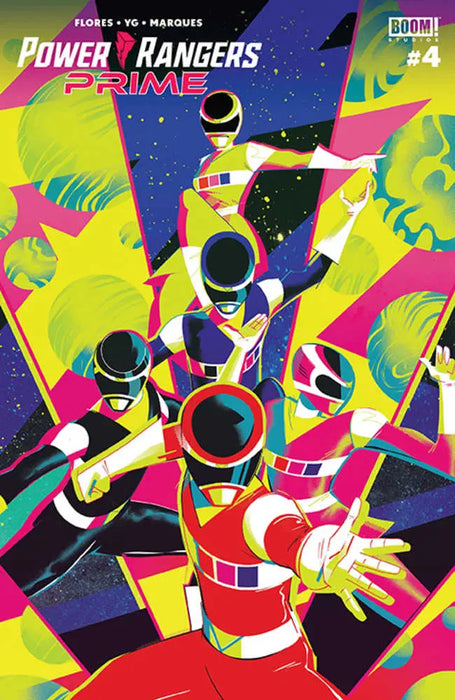 Power Rangers Prime #4 Cover B Taylor Boom! Studios