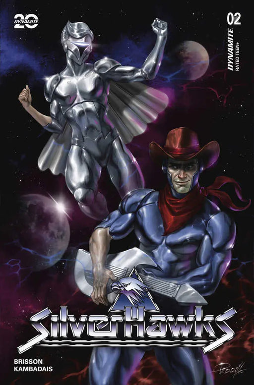 Silverhawks #2 Cover A Parrillo Dynamite Entertainment