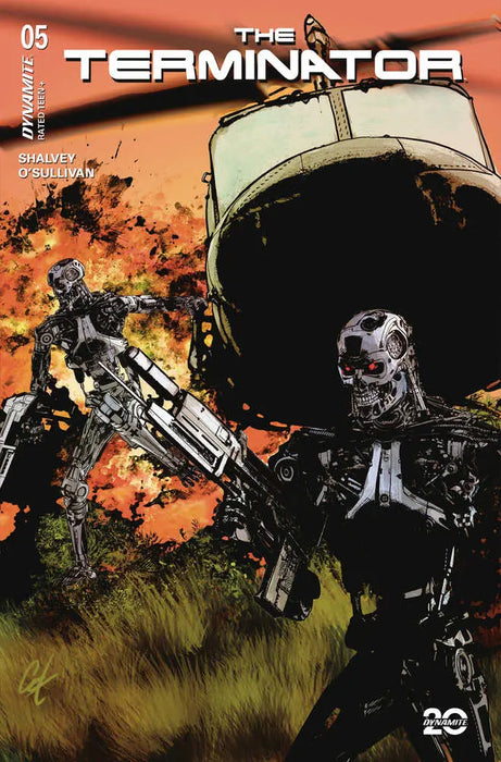 Terminator #5 Cover C Staggs Dynamite Entertainment