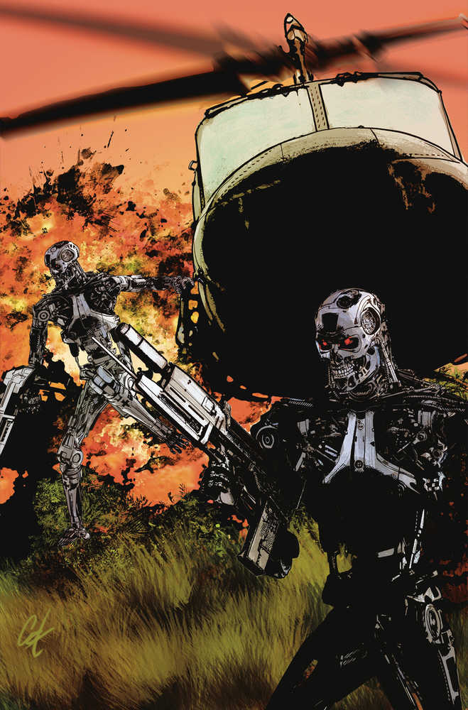 Terminator #5 Cover J 15 Copy Variant Edition Staggs Foil Virgin Dynamite Entertainment
