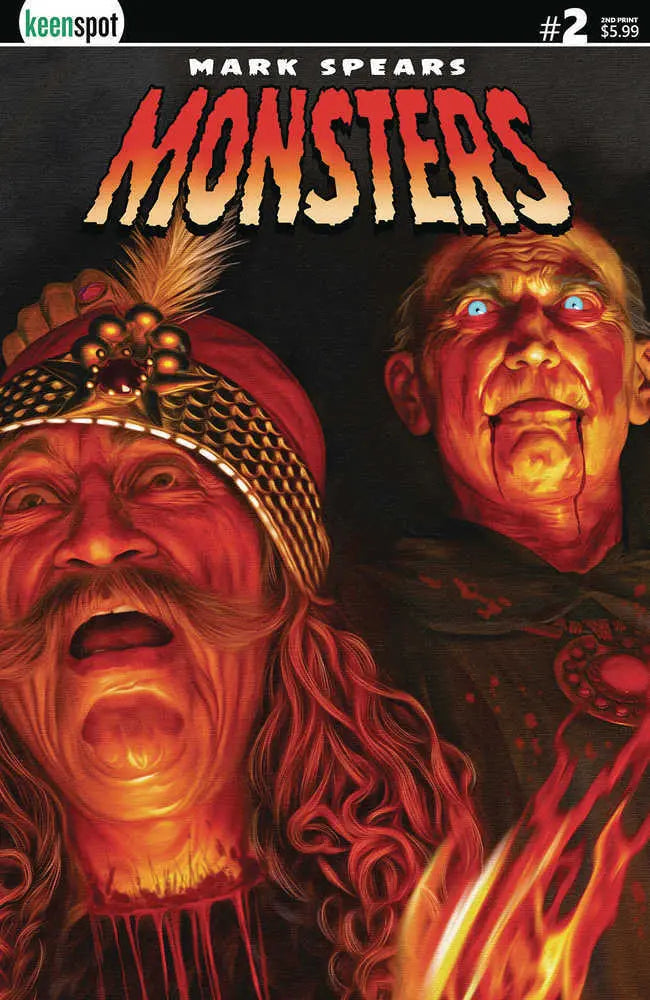 Mark Spears Monsters #2 2nd Print Cover A Beheaded Keenspot Entertainment