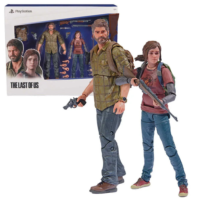 Ps Last Of Us Joel & Ellie 6in Action Figure Set OTHER PUBLISHERS
