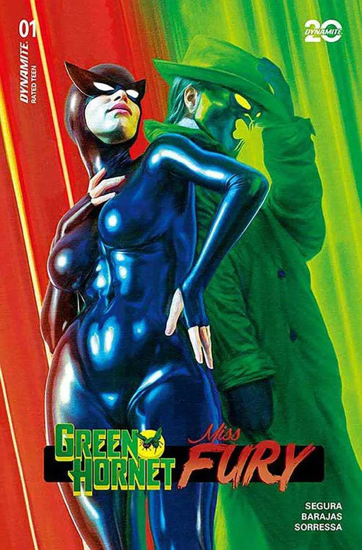 Green Hornet Miss Fury #1 Cover S Foc Spears Original Dynamite Entertainment
