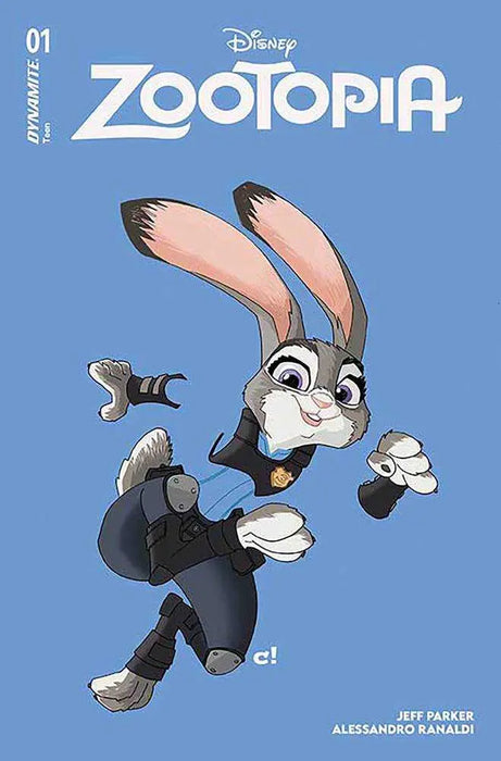 Zootopia #1 Cover T 5 Copy Foc Variant Edition Rousseau Trade Dress Foil Dynamite Entertainment