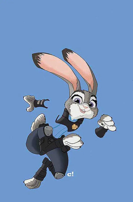 Zootopia #1 Cover V 7 Copy Foc Variant Edition Rousseau Virgin Foil Dynamite Entertainment