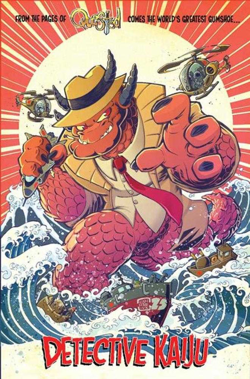 Detective Kaiju #1 (Of 4) Cover D Jon Sommariva Variant Massive Publishing