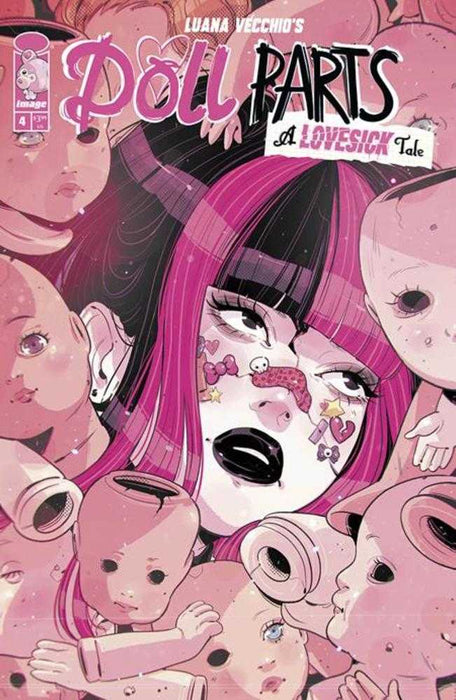Doll Parts A Lovesick Tale #4 (Of 4) Cover B Luana Vecchio Doll Heads Variant (Mature) Image Comics