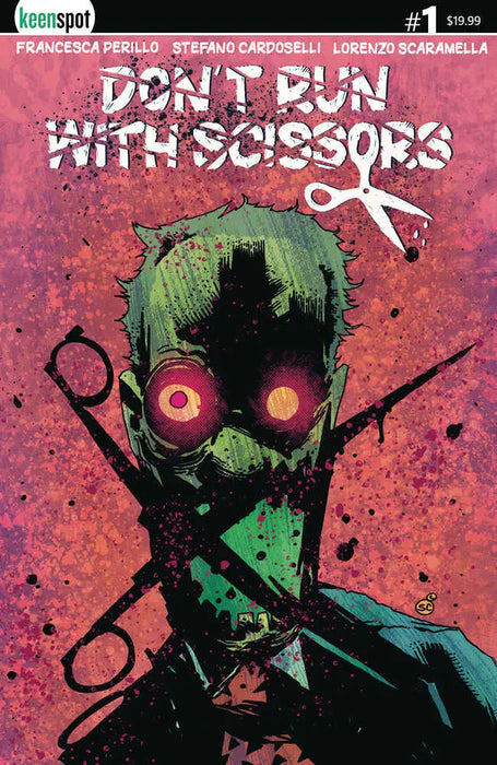 Dont Run With Scissors #1 Cover F Cardoselli Holofoil (Mature) Keenspot Entertainment